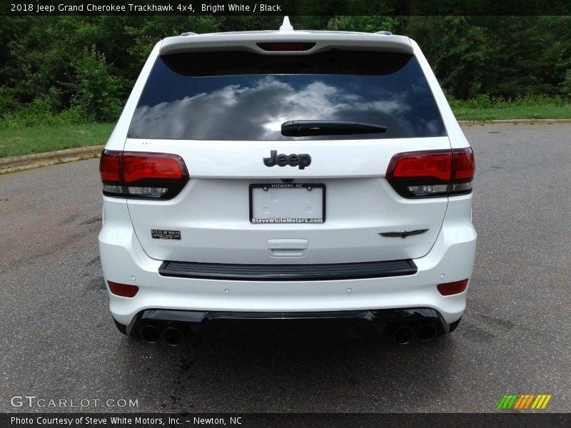 Bright White / Black 2018 Jeep Grand Cherokee Trackhawk 4x4