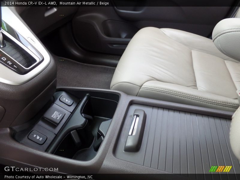 Mountain Air Metallic / Beige 2014 Honda CR-V EX-L AWD