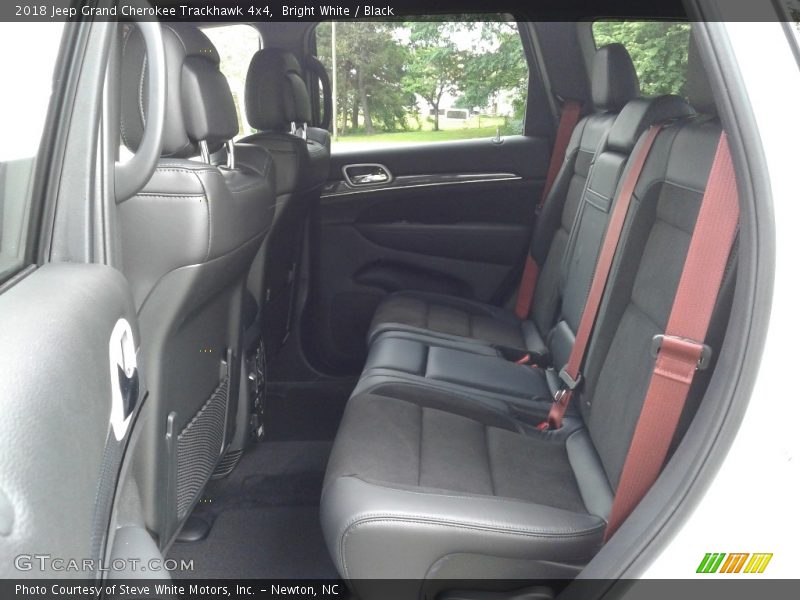 Rear Seat of 2018 Grand Cherokee Trackhawk 4x4