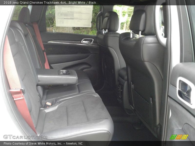 Rear Seat of 2018 Grand Cherokee Trackhawk 4x4