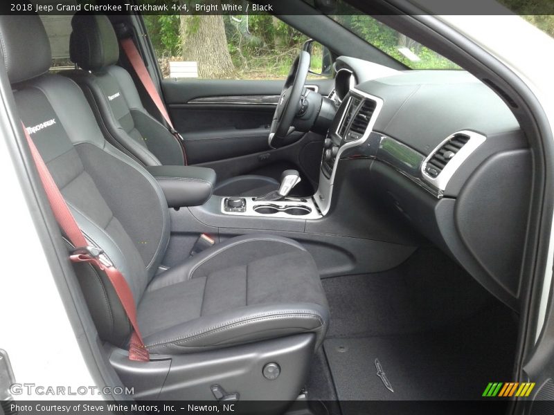 Front Seat of 2018 Grand Cherokee Trackhawk 4x4