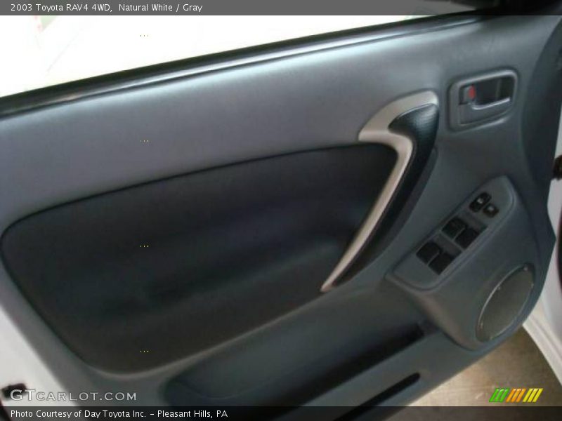 Natural White / Gray 2003 Toyota RAV4 4WD