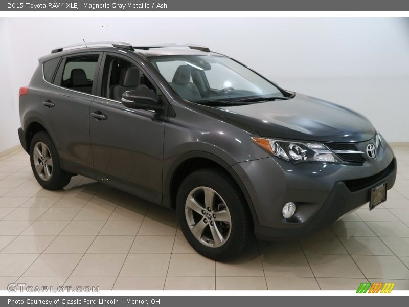 Magnetic Gray Metallic / Ash 2015 Toyota RAV4 XLE