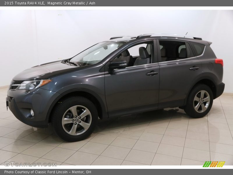 Magnetic Gray Metallic / Ash 2015 Toyota RAV4 XLE