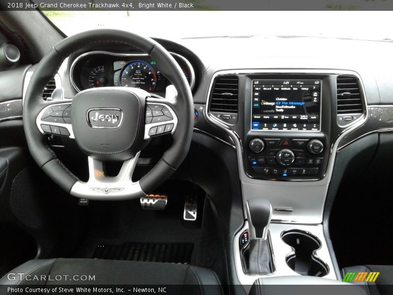 Dashboard of 2018 Grand Cherokee Trackhawk 4x4