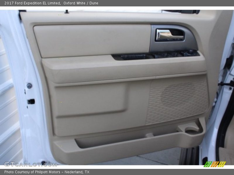 Oxford White / Dune 2017 Ford Expedition EL Limited
