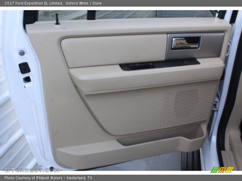 Oxford White / Dune 2017 Ford Expedition EL Limited