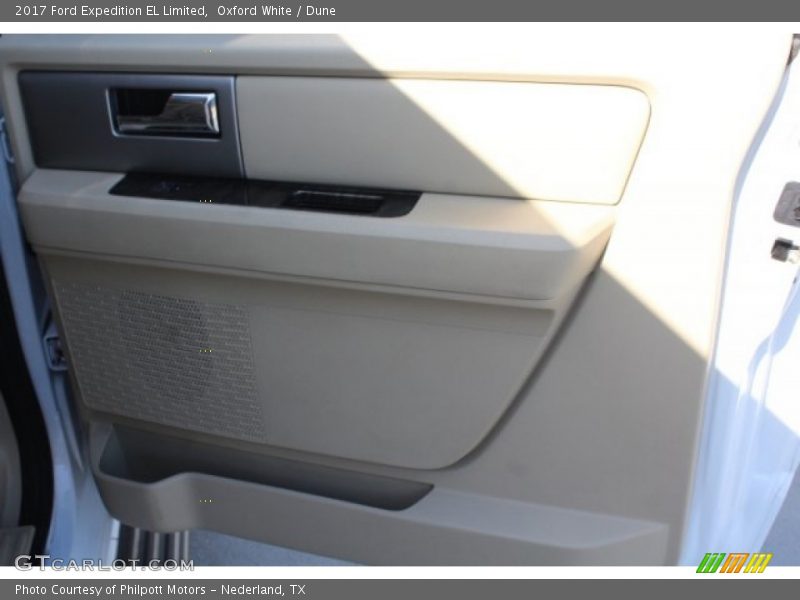 Oxford White / Dune 2017 Ford Expedition EL Limited