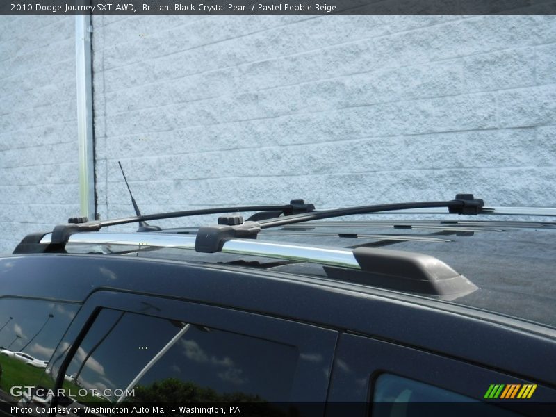Brilliant Black Crystal Pearl / Pastel Pebble Beige 2010 Dodge Journey SXT AWD
