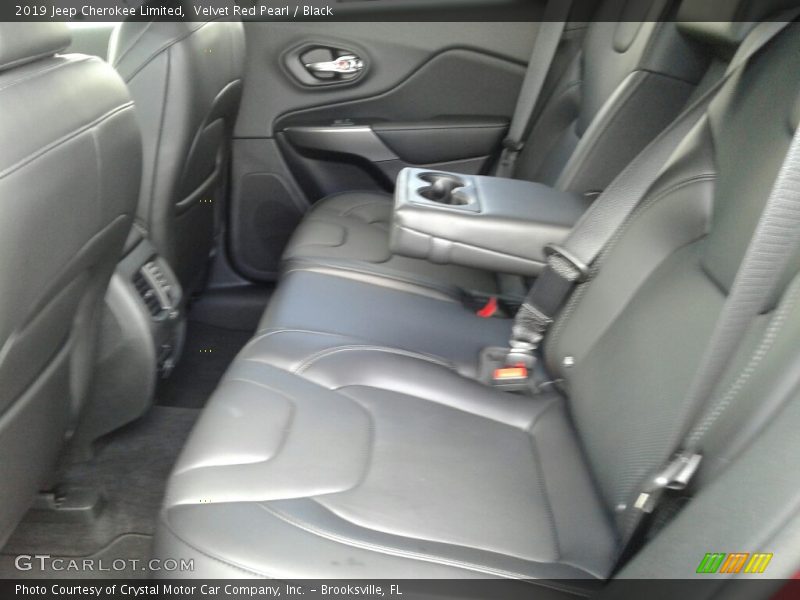 Velvet Red Pearl / Black 2019 Jeep Cherokee Limited