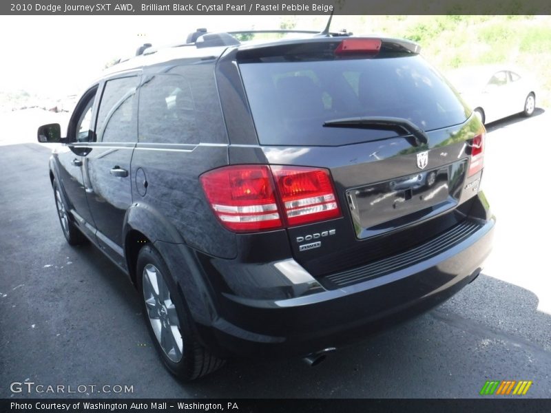 Brilliant Black Crystal Pearl / Pastel Pebble Beige 2010 Dodge Journey SXT AWD