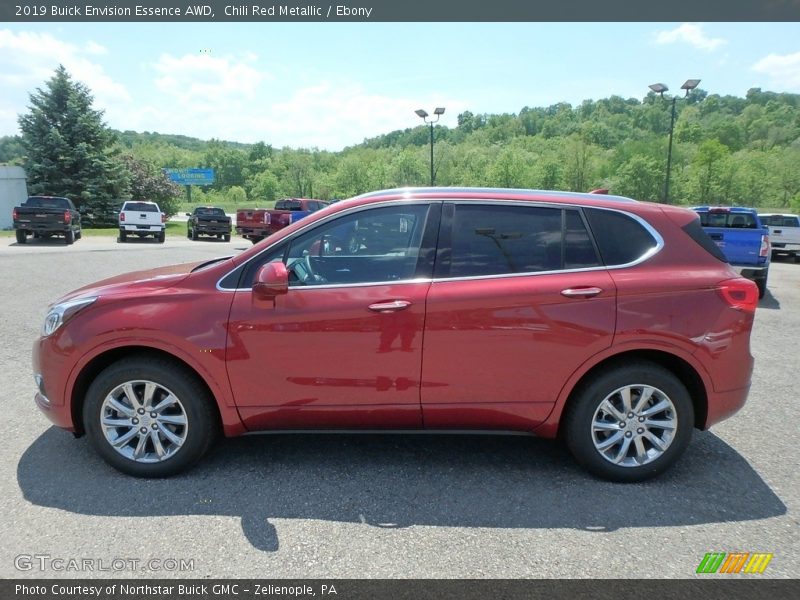  2019 Envision Essence AWD Chili Red Metallic