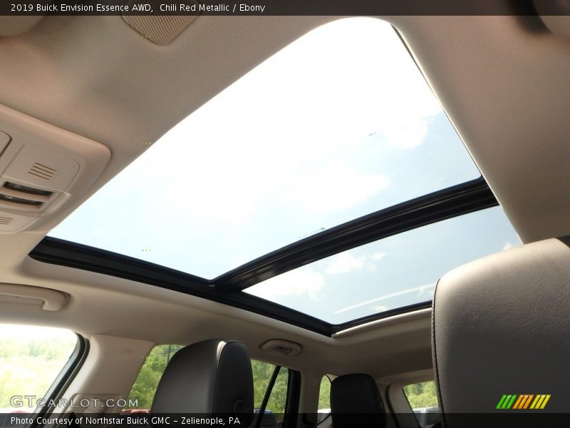Sunroof of 2019 Envision Essence AWD