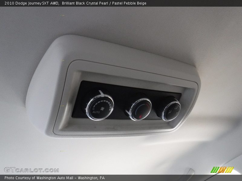 Brilliant Black Crystal Pearl / Pastel Pebble Beige 2010 Dodge Journey SXT AWD