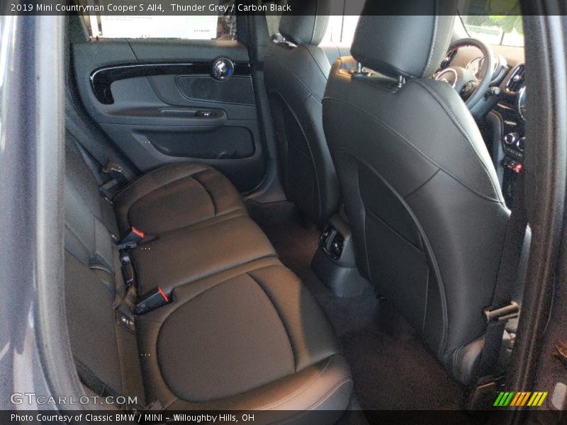 Rear Seat of 2019 Countryman Cooper S All4