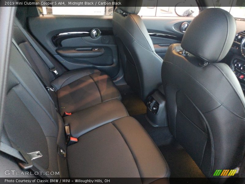 Rear Seat of 2019 Clubman Cooper S All4