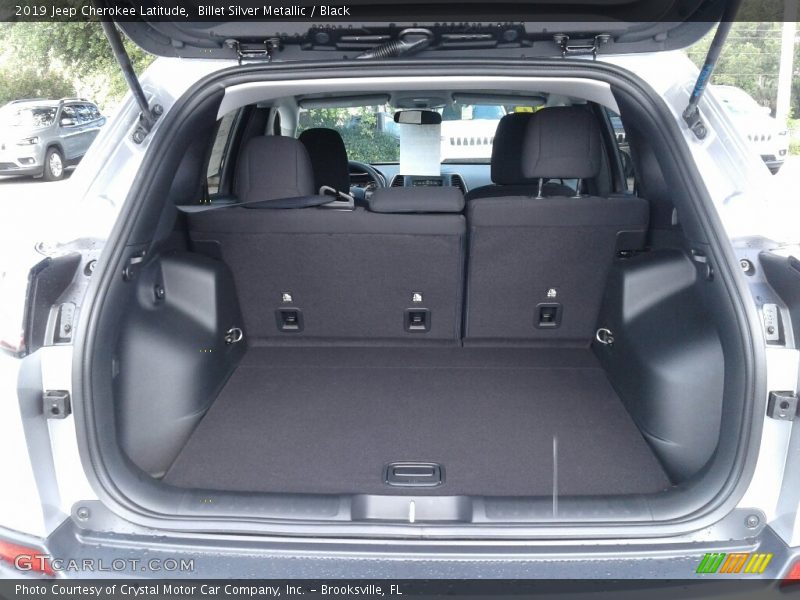 Billet Silver Metallic / Black 2019 Jeep Cherokee Latitude