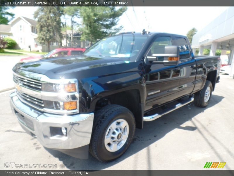 Black / Jet Black 2018 Chevrolet Silverado 2500HD LT Double Cab 4x4