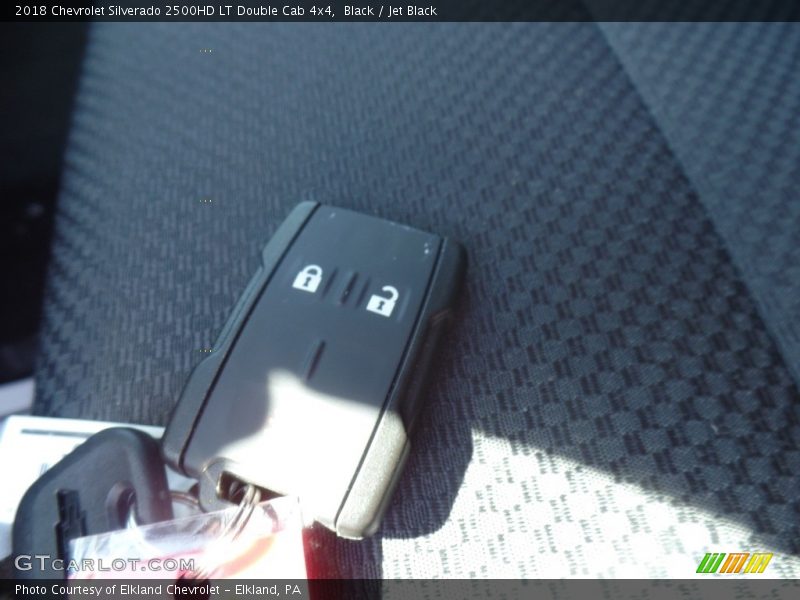 Black / Jet Black 2018 Chevrolet Silverado 2500HD LT Double Cab 4x4