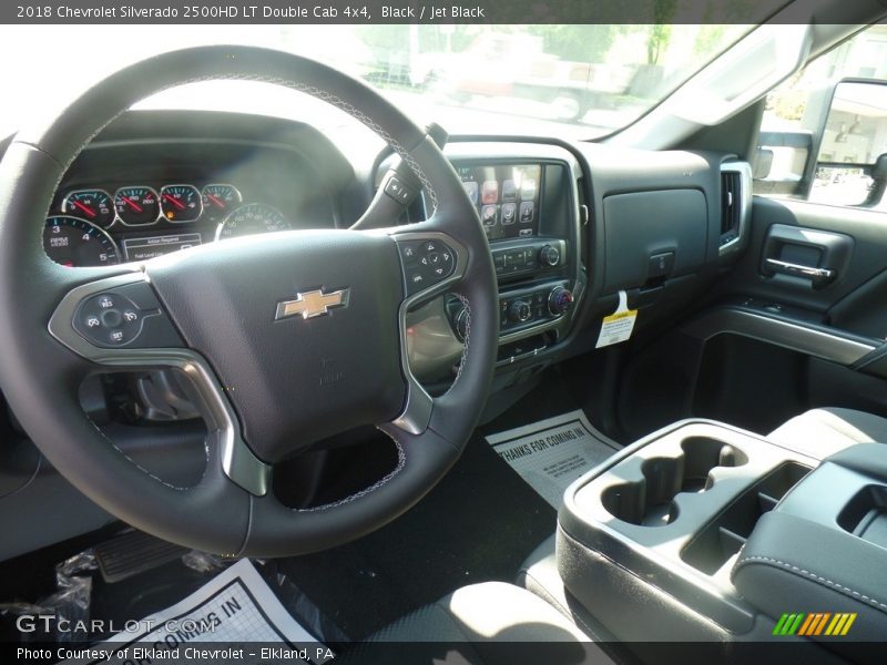 Black / Jet Black 2018 Chevrolet Silverado 2500HD LT Double Cab 4x4