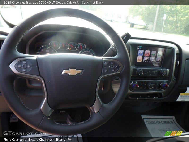 Black / Jet Black 2018 Chevrolet Silverado 2500HD LT Double Cab 4x4