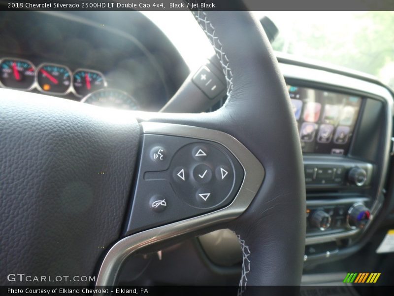 Black / Jet Black 2018 Chevrolet Silverado 2500HD LT Double Cab 4x4
