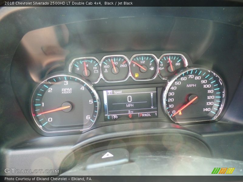 Black / Jet Black 2018 Chevrolet Silverado 2500HD LT Double Cab 4x4