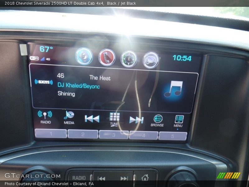 Black / Jet Black 2018 Chevrolet Silverado 2500HD LT Double Cab 4x4