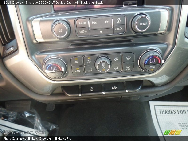 Black / Jet Black 2018 Chevrolet Silverado 2500HD LT Double Cab 4x4