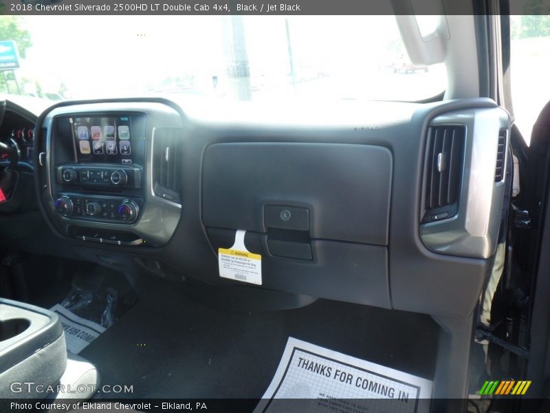 Black / Jet Black 2018 Chevrolet Silverado 2500HD LT Double Cab 4x4