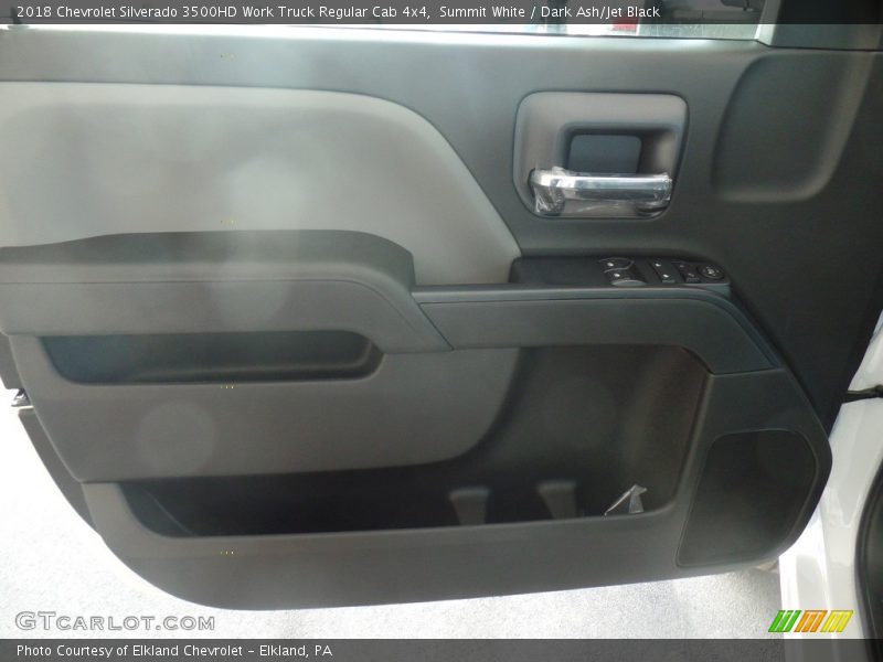 Summit White / Dark Ash/Jet Black 2018 Chevrolet Silverado 3500HD Work Truck Regular Cab 4x4