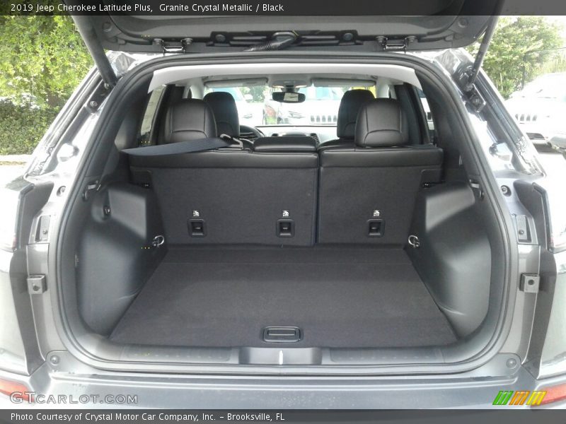 Granite Crystal Metallic / Black 2019 Jeep Cherokee Latitude Plus