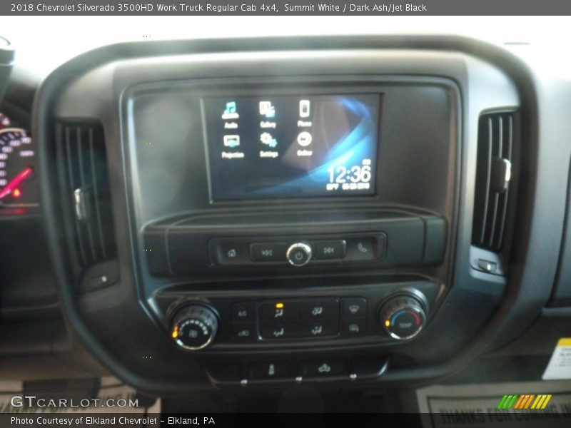 Summit White / Dark Ash/Jet Black 2018 Chevrolet Silverado 3500HD Work Truck Regular Cab 4x4