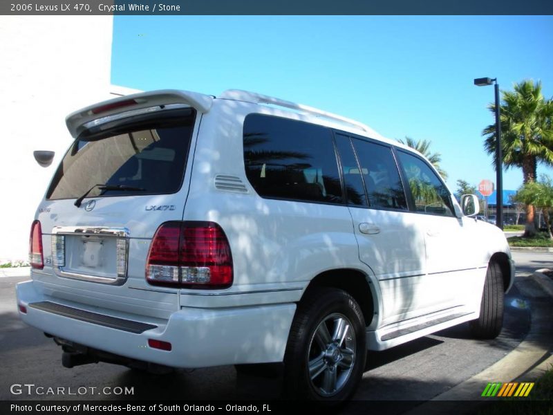 Crystal White / Stone 2006 Lexus LX 470