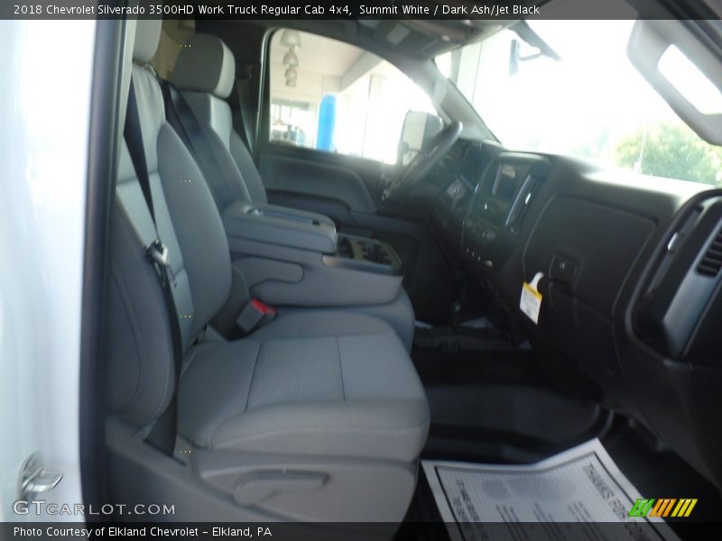 Summit White / Dark Ash/Jet Black 2018 Chevrolet Silverado 3500HD Work Truck Regular Cab 4x4