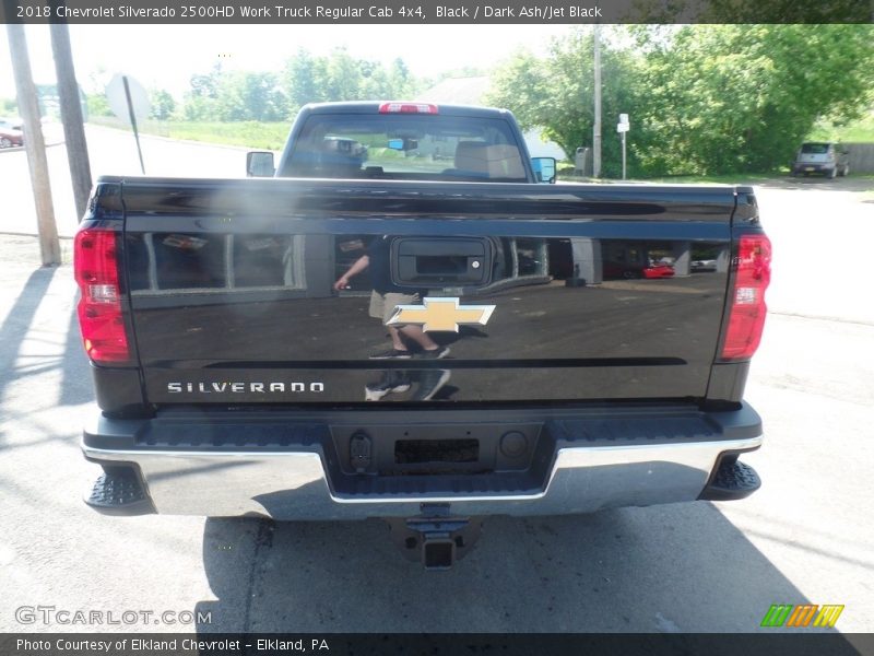 Black / Dark Ash/Jet Black 2018 Chevrolet Silverado 2500HD Work Truck Regular Cab 4x4