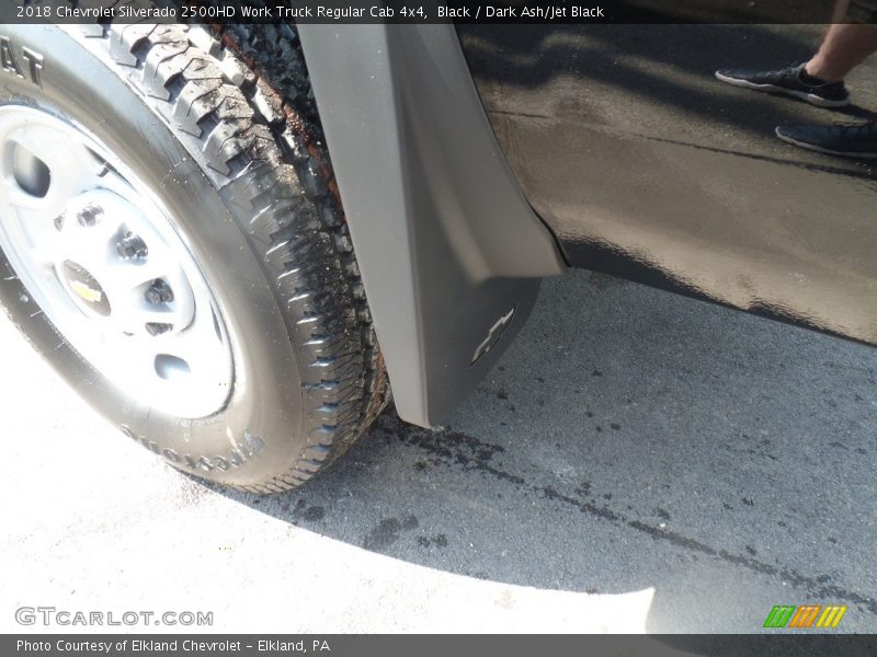 Black / Dark Ash/Jet Black 2018 Chevrolet Silverado 2500HD Work Truck Regular Cab 4x4
