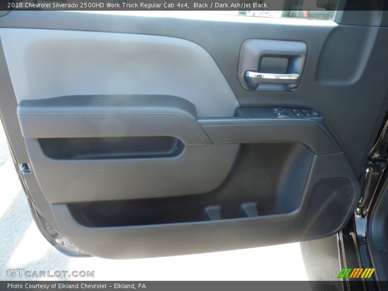 Black / Dark Ash/Jet Black 2018 Chevrolet Silverado 2500HD Work Truck Regular Cab 4x4