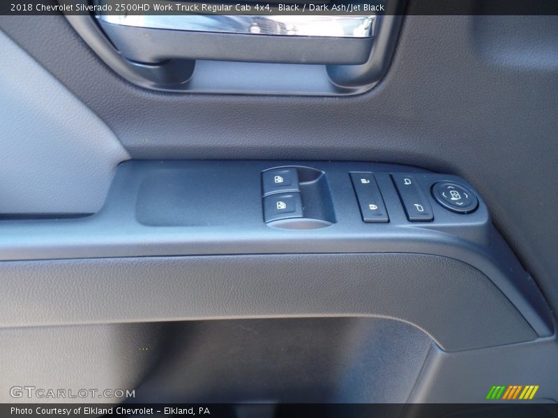 Black / Dark Ash/Jet Black 2018 Chevrolet Silverado 2500HD Work Truck Regular Cab 4x4