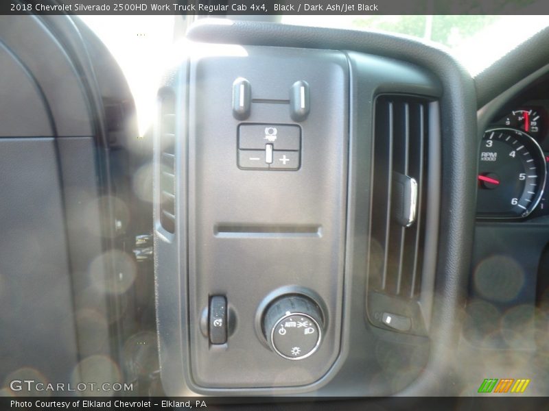 Black / Dark Ash/Jet Black 2018 Chevrolet Silverado 2500HD Work Truck Regular Cab 4x4