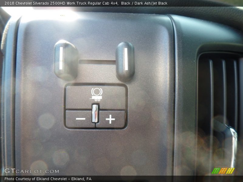 Black / Dark Ash/Jet Black 2018 Chevrolet Silverado 2500HD Work Truck Regular Cab 4x4