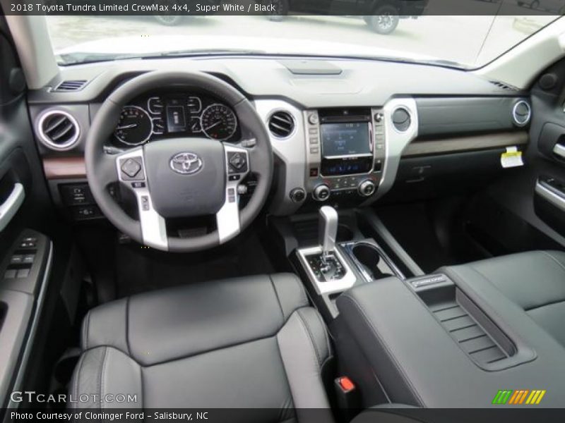  2018 Tundra Limited CrewMax 4x4 Black Interior