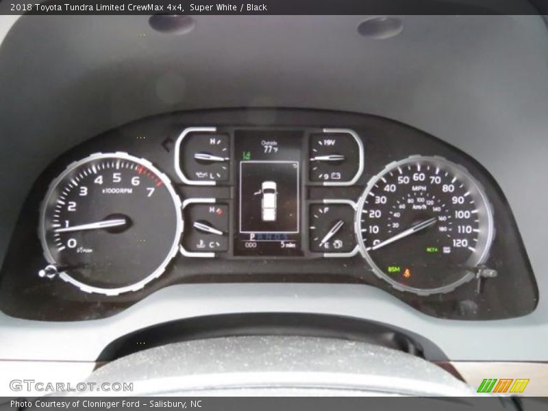  2018 Tundra Limited CrewMax 4x4 Limited CrewMax 4x4 Gauges