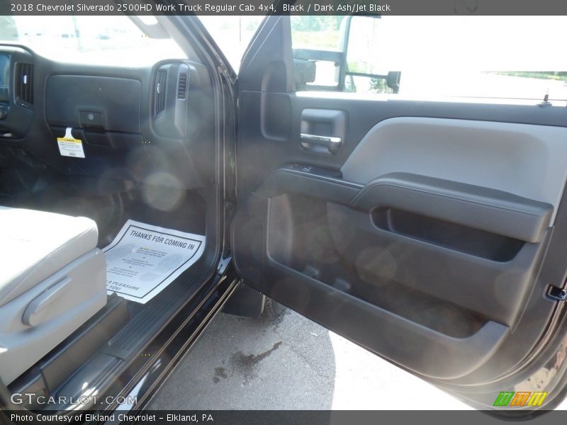 Black / Dark Ash/Jet Black 2018 Chevrolet Silverado 2500HD Work Truck Regular Cab 4x4