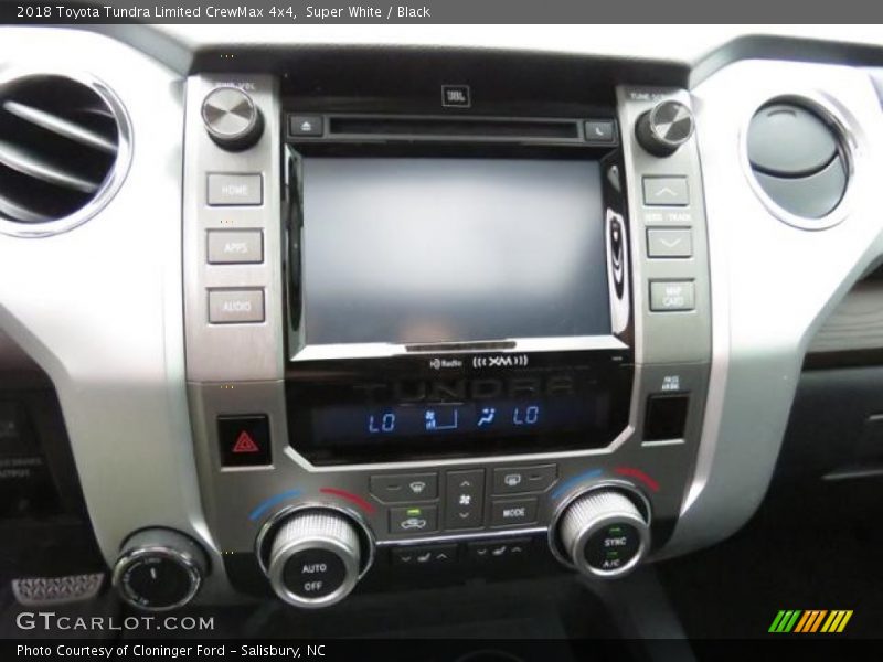 Controls of 2018 Tundra Limited CrewMax 4x4