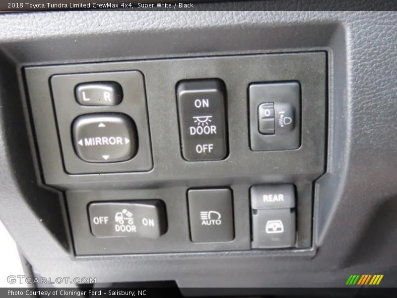 Controls of 2018 Tundra Limited CrewMax 4x4