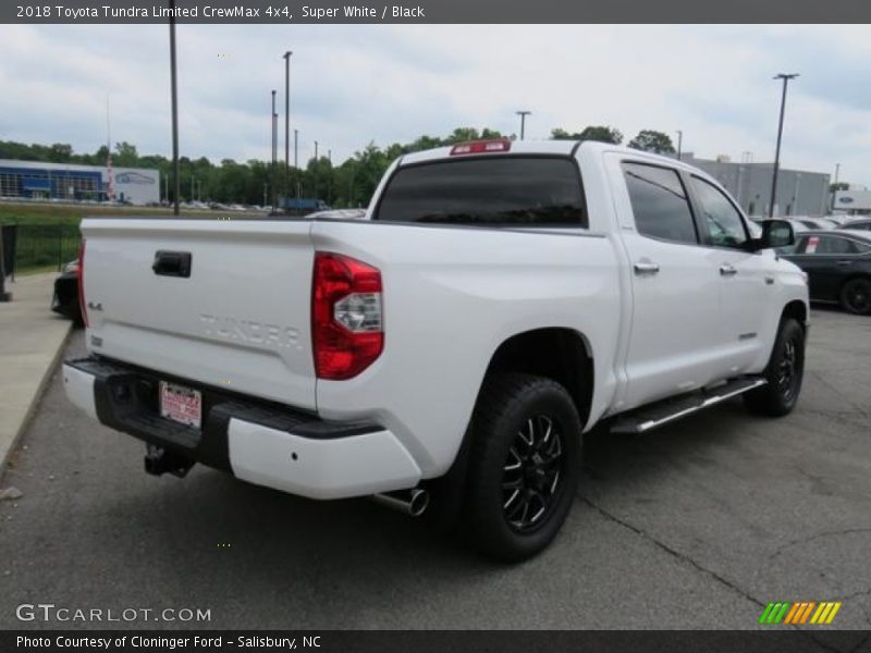 Super White / Black 2018 Toyota Tundra Limited CrewMax 4x4