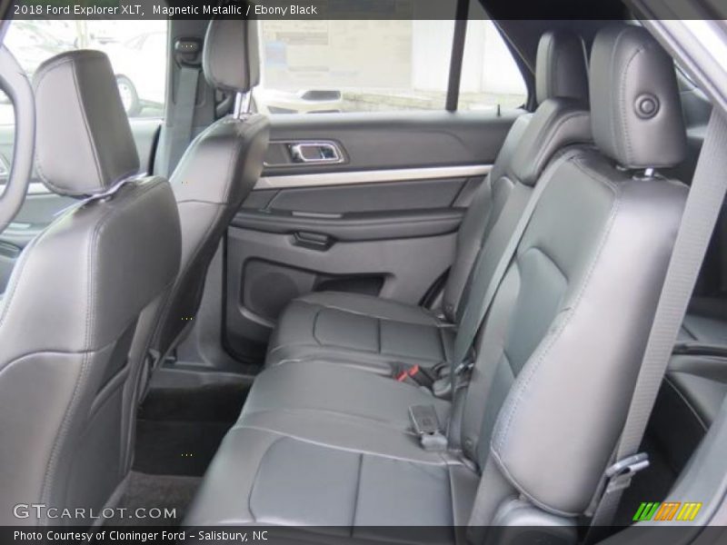 Magnetic Metallic / Ebony Black 2018 Ford Explorer XLT