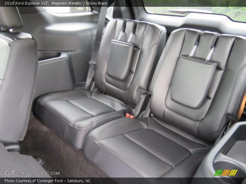 Magnetic Metallic / Ebony Black 2018 Ford Explorer XLT