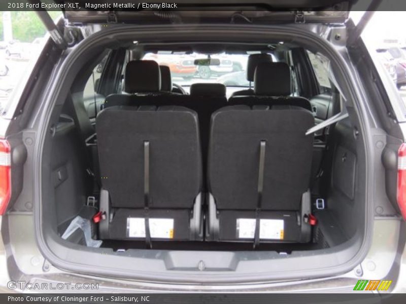 Magnetic Metallic / Ebony Black 2018 Ford Explorer XLT
